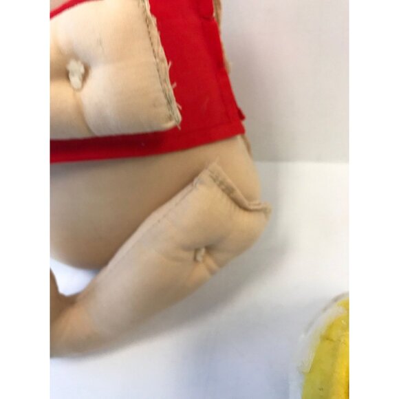 Vintage Handmade Winnie The Pooh Bear With Hunny Jar 1970's Fully Jointed - Picture 3 of 10